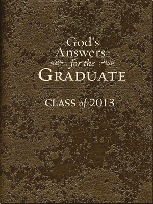 cover image of God's Answers for the Graduate